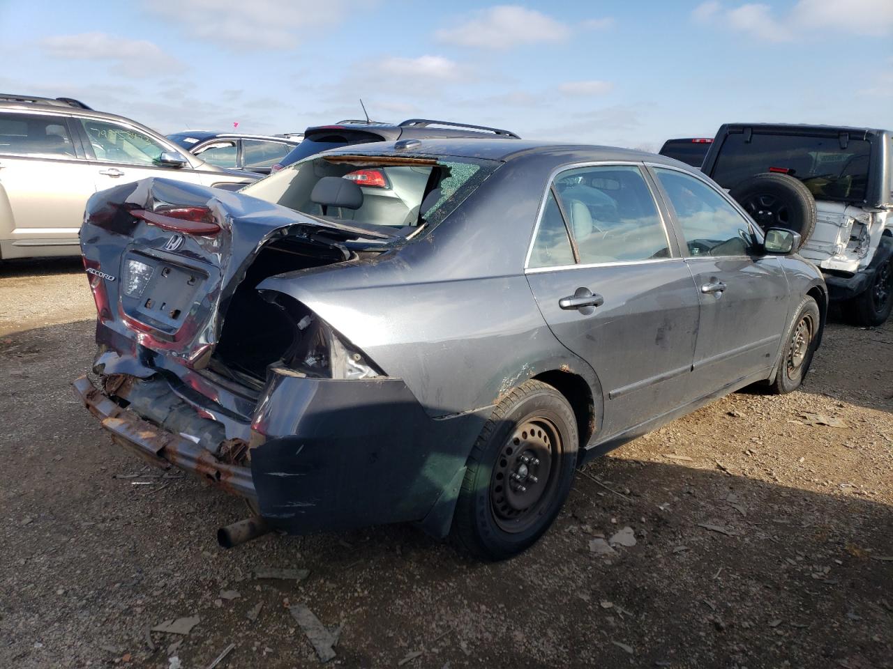 Изображение 3 2007 HONDA ACCORD EX 2007 с VIN 1HGCM55877A004372