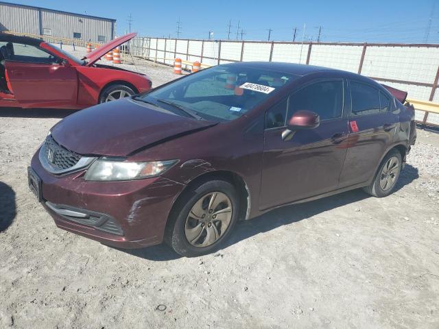 Изображение 1 2013 HONDA CIVIC LX 2013 с VIN 19XFB2F56DE039353