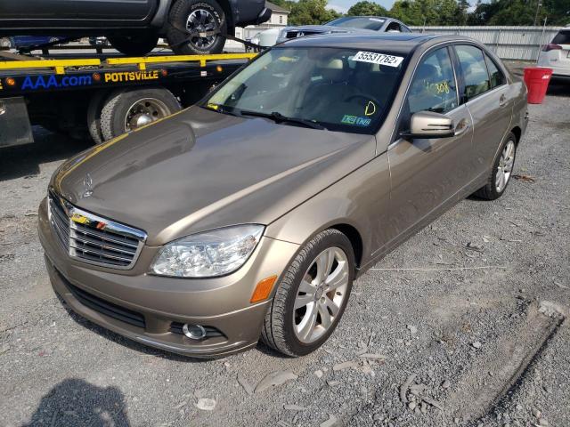 Image 2 of 2011 MERCEDES-BENZ C 300 2011 with VIN WDDGF5EB3BR171768