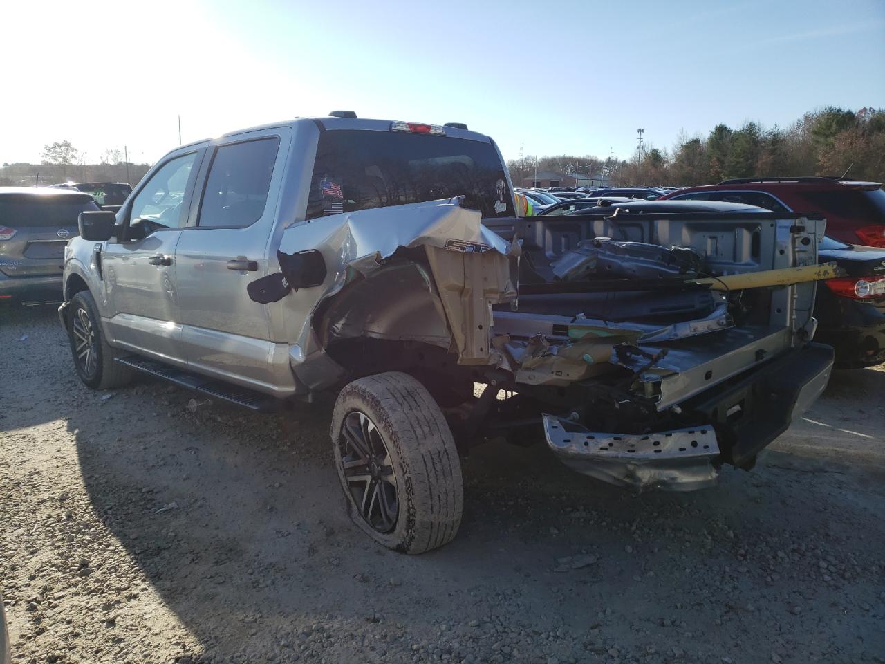 Image 2 of 2021 FORD F150 SUPERCREW 2021 with VIN 1FTEW1EP7MKF10033