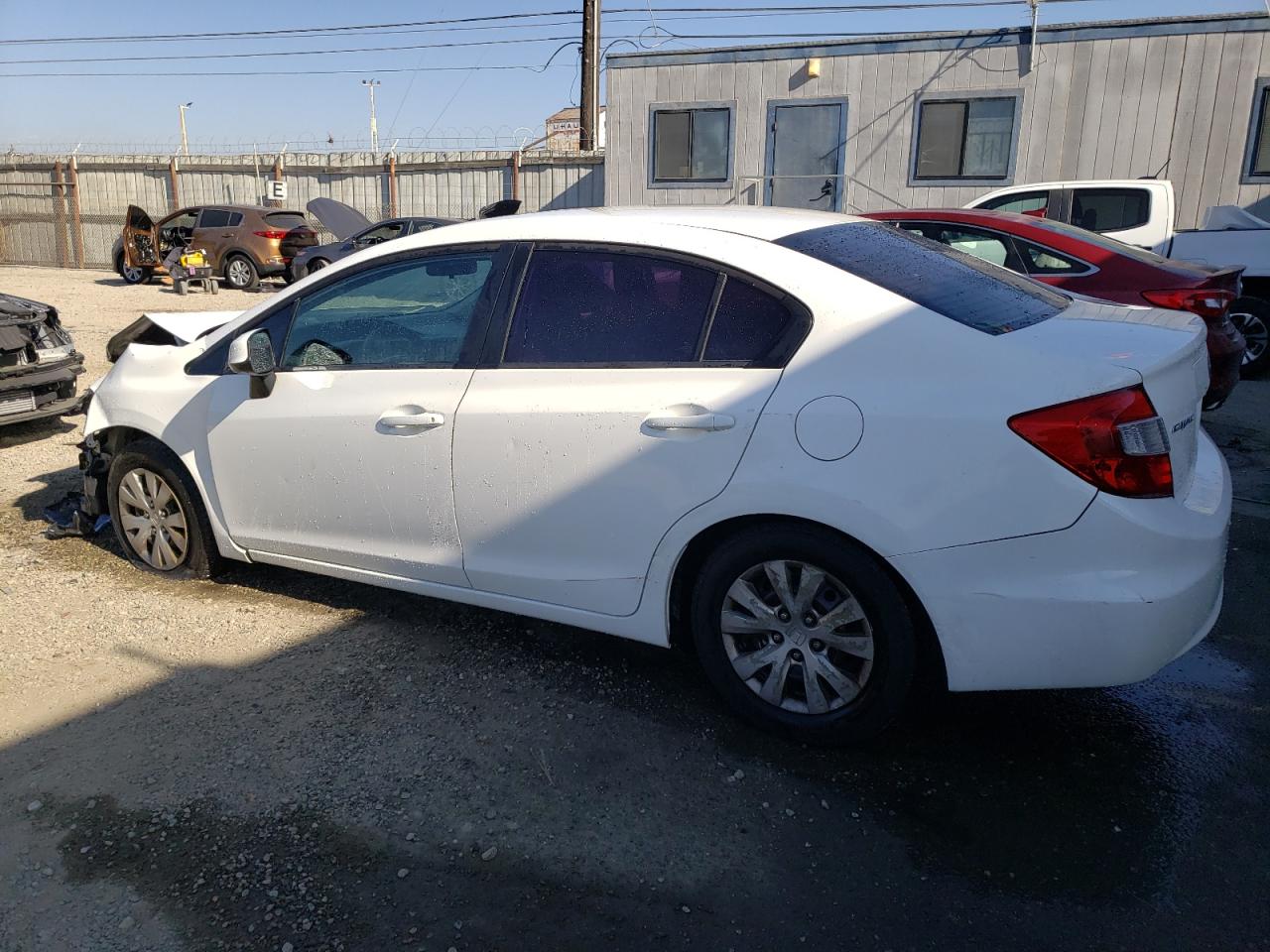 Изображение 2 2012 HONDA CIVIC LX 2012 с VIN 19XFB2F50CE350534