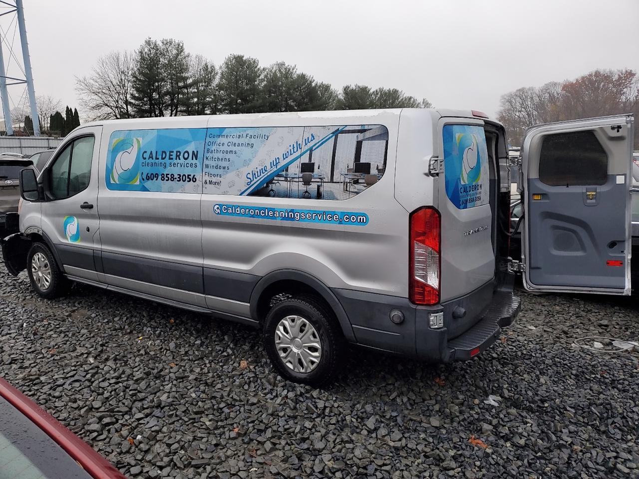 Image 2 of 2015 FORD TRANSIT T-350 2015 with VIN 1FBZX2ZM0FKA33537