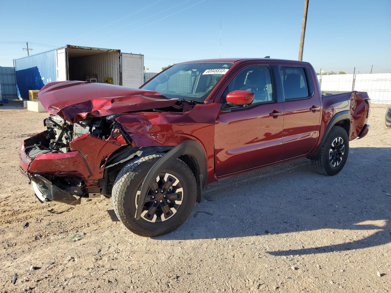 Obraz 1 z 2023 NISSAN FRONTIER S 2023 z VIN 1N6ED1EK1PN658074
