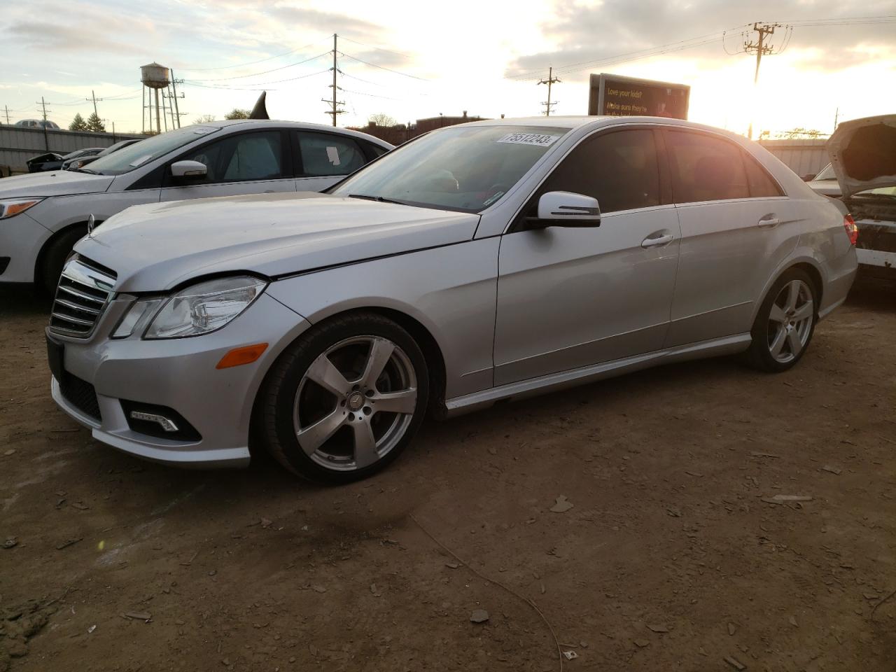 Image 1 of 2011 MERCEDES-BENZ E 350 4MATIC 2011 with VIN WDDHF8HBXBA463028