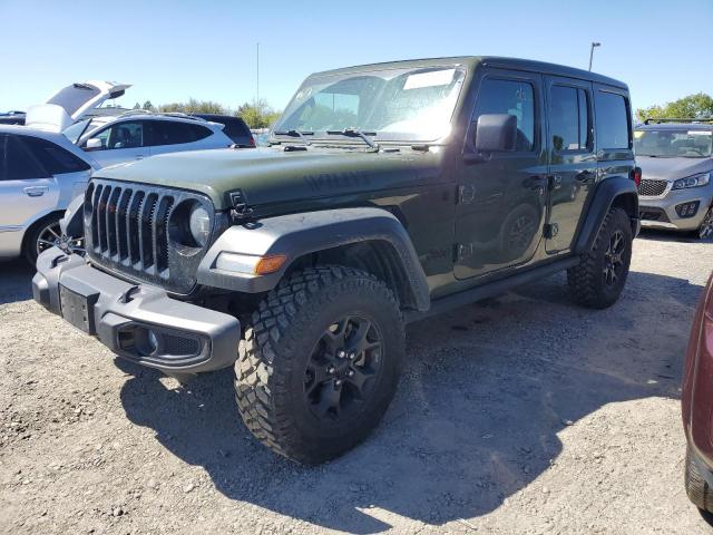 Image 1 of 2021 JEEP WRANGLER UNLIMITED SPORT 2021 with VIN 1C4HJXDN5MW525122