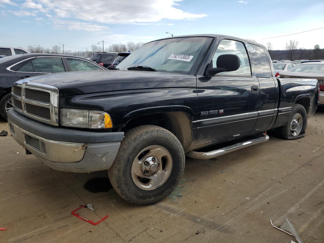 Image 1 of 1998 DODGE RAM 1500  1998 with VIN 1B7HC13Y7WJ233474