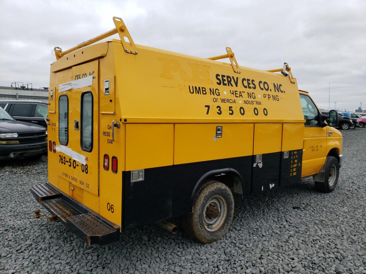 Изображение 3 2009 FORD ECONOLINE E350 SUPER DUTY CUTAWAY VAN 2009 с VIN 1FDSE35L39DA24373