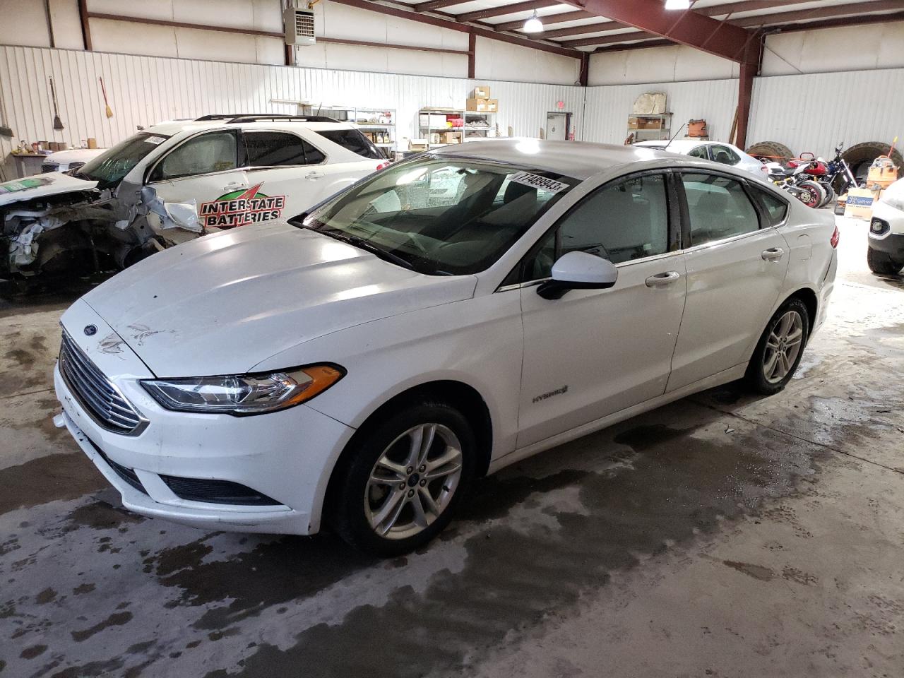 Изображение 1 2018 FORD FUSION SE HYBRID 2018 с VIN 3FA6P0LU1JR102838