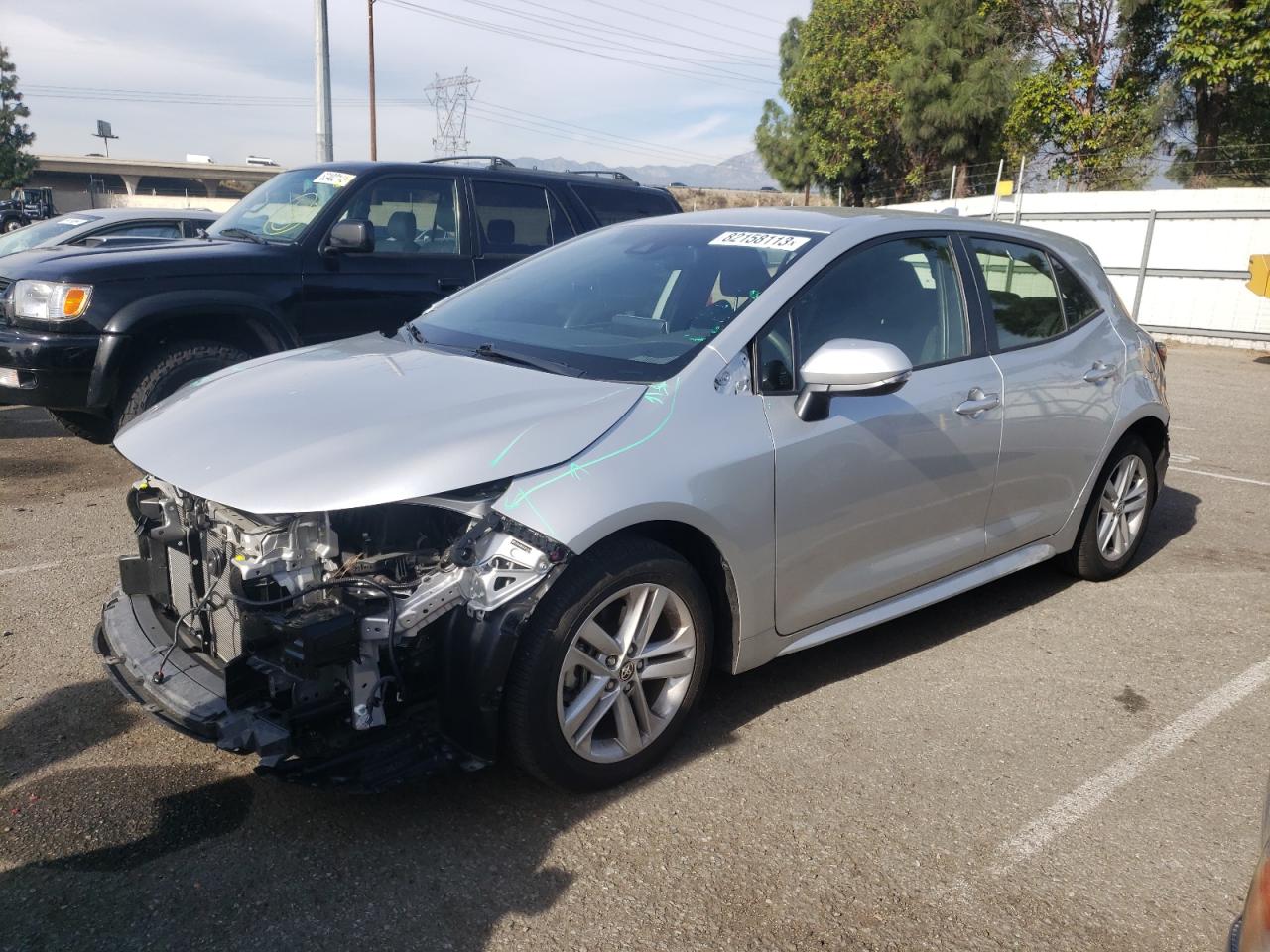 Изображение 1 2019 TOYOTA COROLLA SE 2019 с VIN JTNK4RBE8K3013618