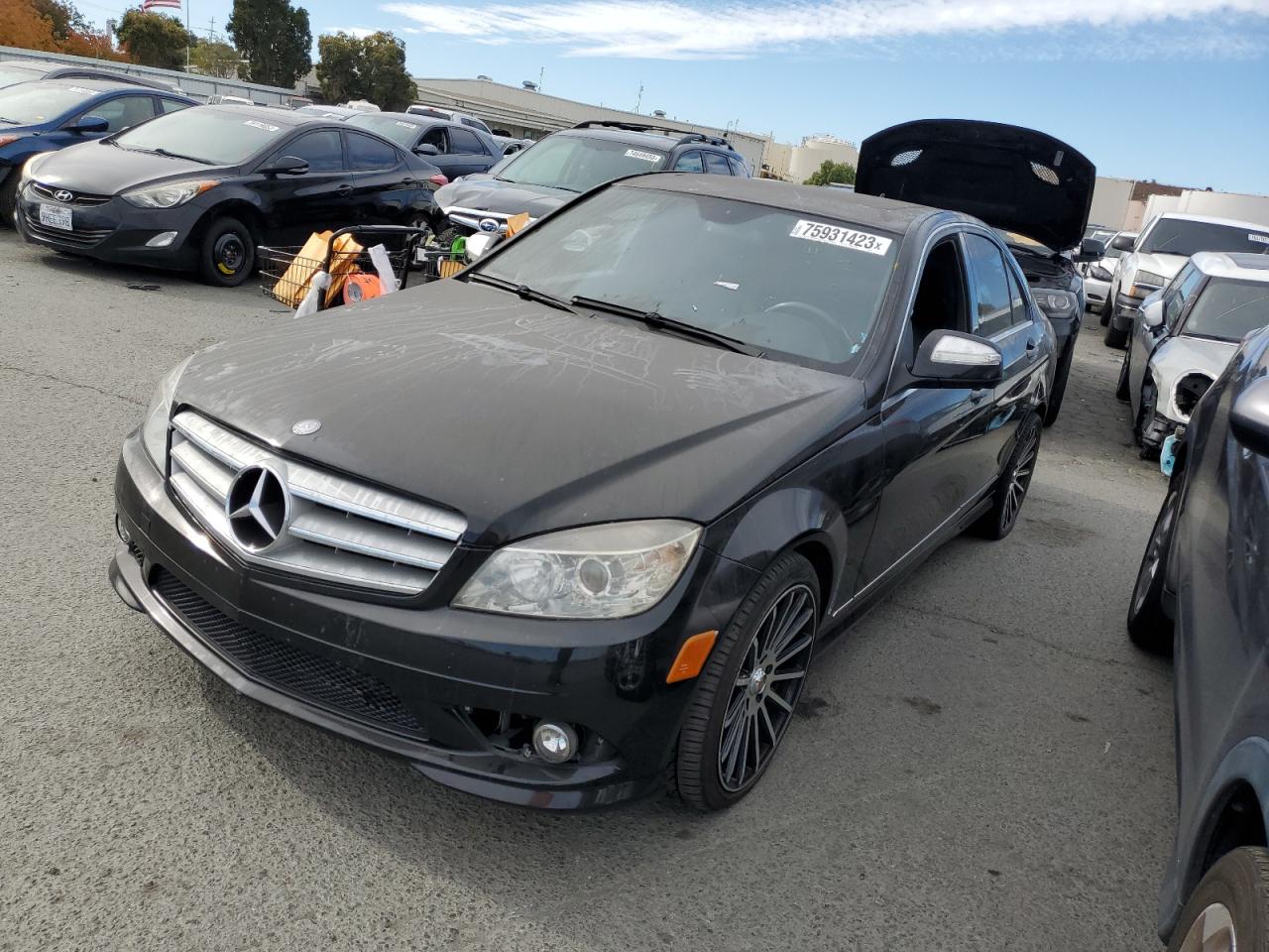 Obraz 1 z 2008 MERCEDES-BENZ C 300 2008 z VIN WDDGF54X68R018257