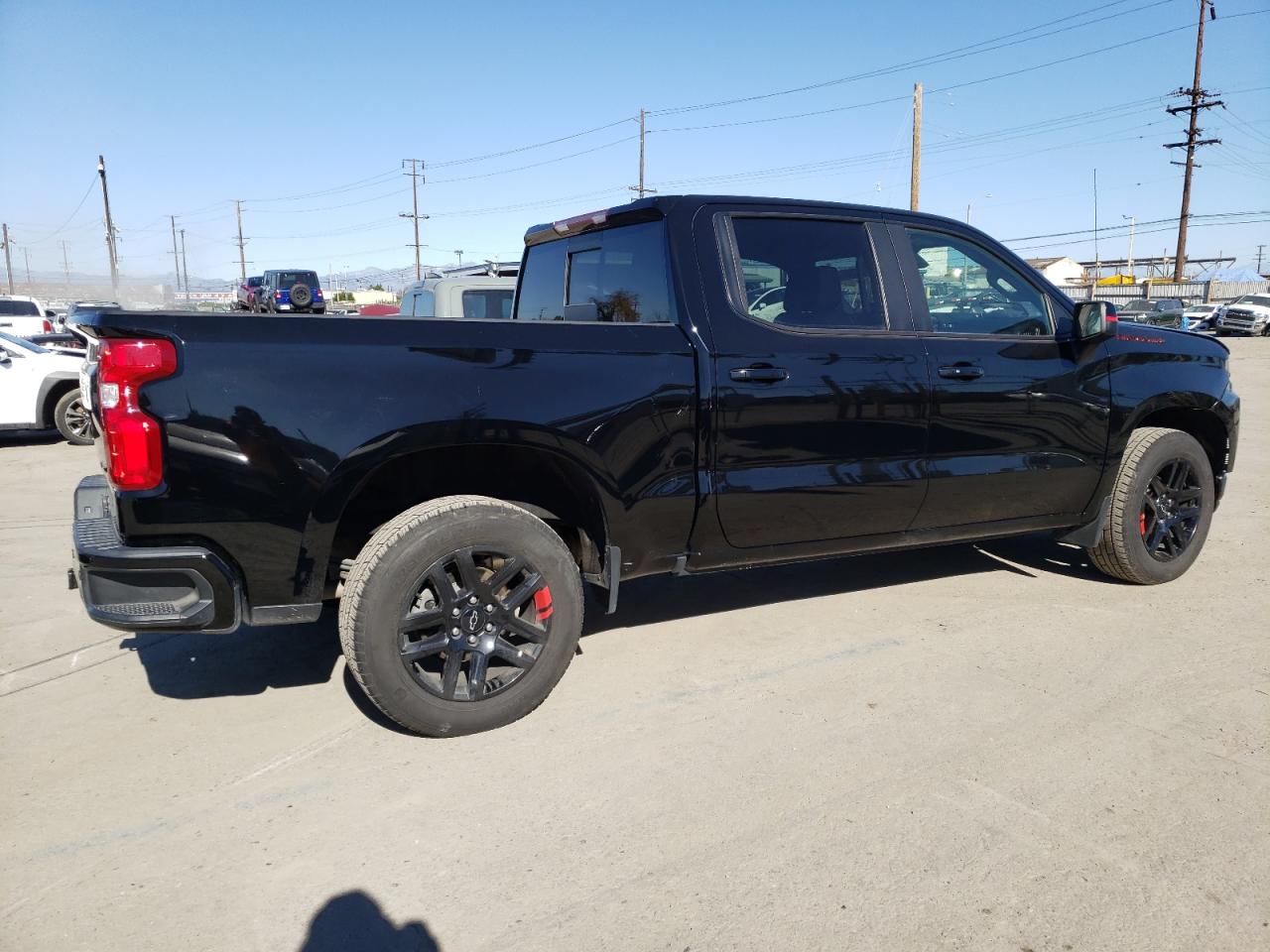 Obraz 3 z 2022 CHEVROLET SILVERADO LTD C1500 RST 2022 z VIN 1GCPWDED8NZ139859