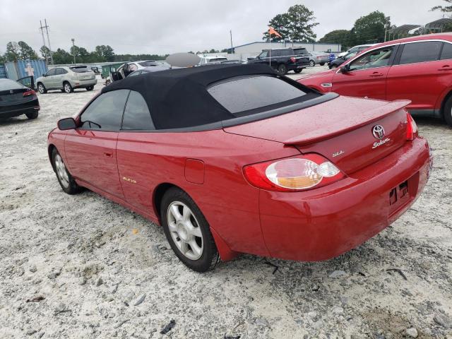 Image 2 of 2002 TOYOTA CAMRY SOLARA SE 2002 with VIN 2T1FF28P62C559812