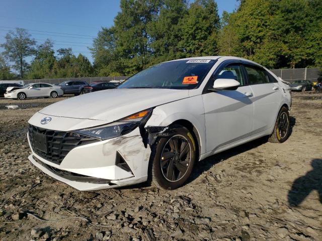 Image 1 of 2022 HYUNDAI ELANTRA SEL 2022 with VIN 5NPLM4AG7NH054118