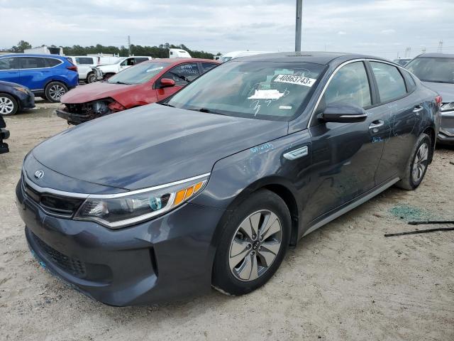Image 1 of 2017 KIA OPTIMA HYBRID 2017 with VIN KNAGT4LEXH5013368