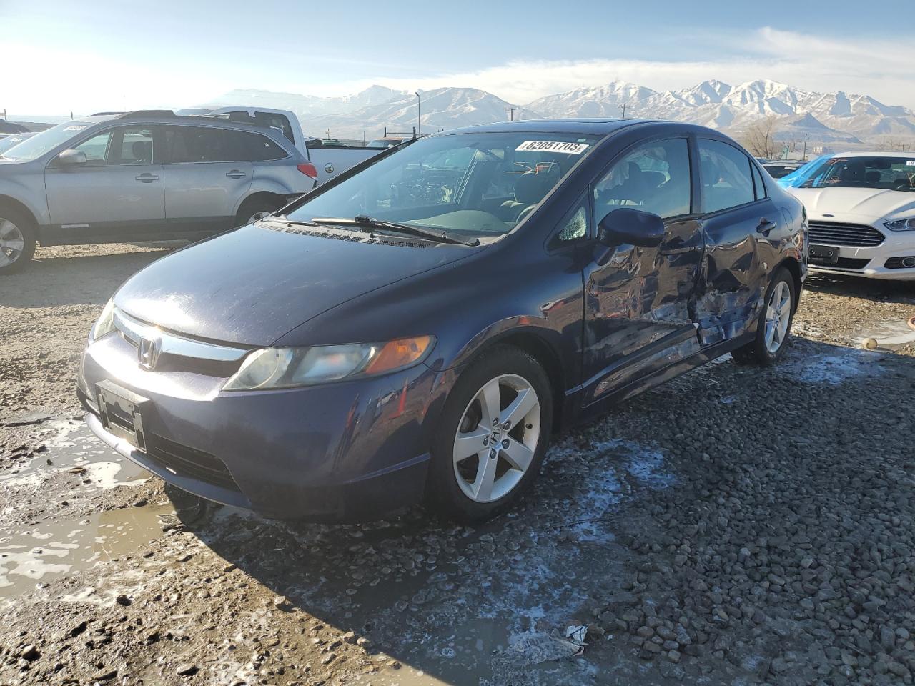 Image 1 of 2008 HONDA CIVIC EX 2008 with VIN 1HGFA16828L090435