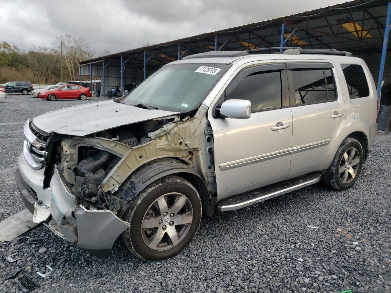 Изображение 1 2012 HONDA PILOT TOURING 2012 с VIN 5FNYF3H9XCB019683