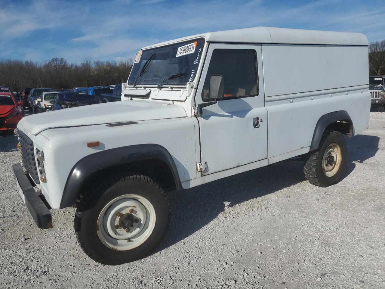 Image 1 of 1986 LAND ROVER DEFENDER 1986 with VIN SALLDHAC7BA252910