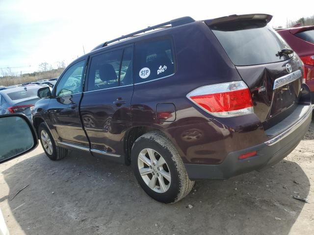 Obraz 2 z 2013 TOYOTA HIGHLANDER BASE 2013 z VIN 5TDBK3EH3DS177437