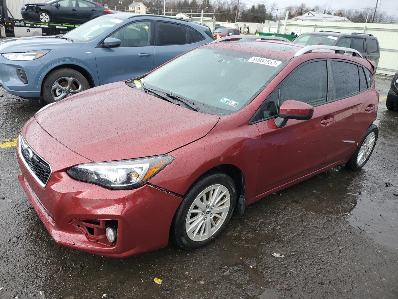 Image 1 of 2017 SUBARU IMPREZA PREMIUM PLUS 2017 with VIN 4S3GTAD62H3732828