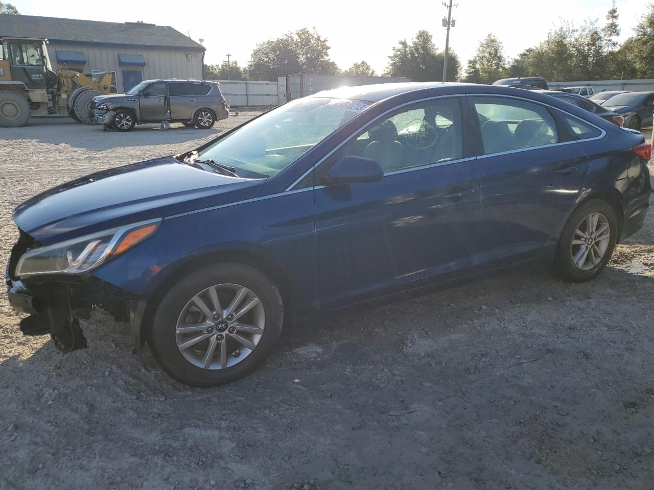 Image 1 of 2017 HYUNDAI SONATA SE 2017 with VIN 5NPE24AF4HH587215