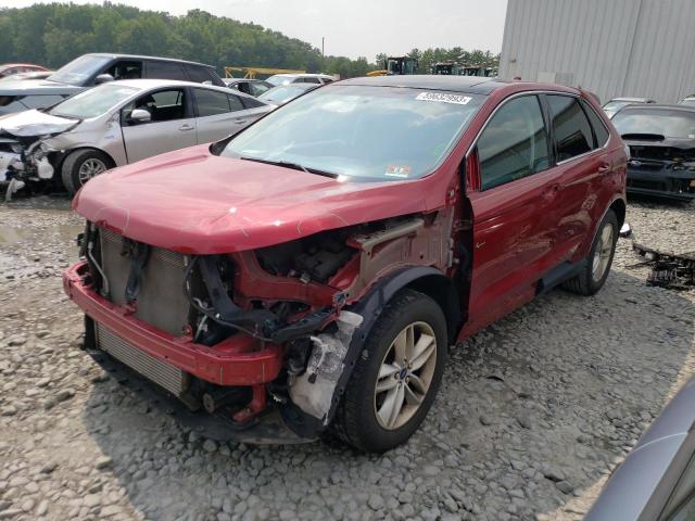 Image 1 of 2015 FORD EDGE SEL 2015 with VIN 2FMTK4J90FBB05152