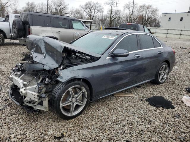 Image 1 of 2016 MERCEDES-BENZ C 300 4MATIC 2016 with VIN WDDWF4KB9GR127193