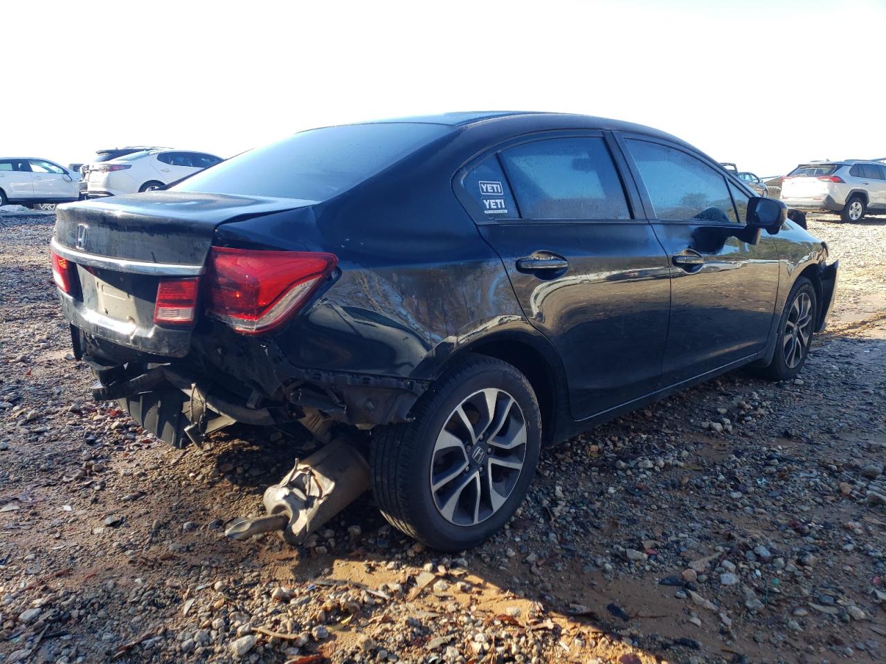 Image 3 of 2014 HONDA CIVIC EX 2014 with VIN 19XFB2F85EE081122