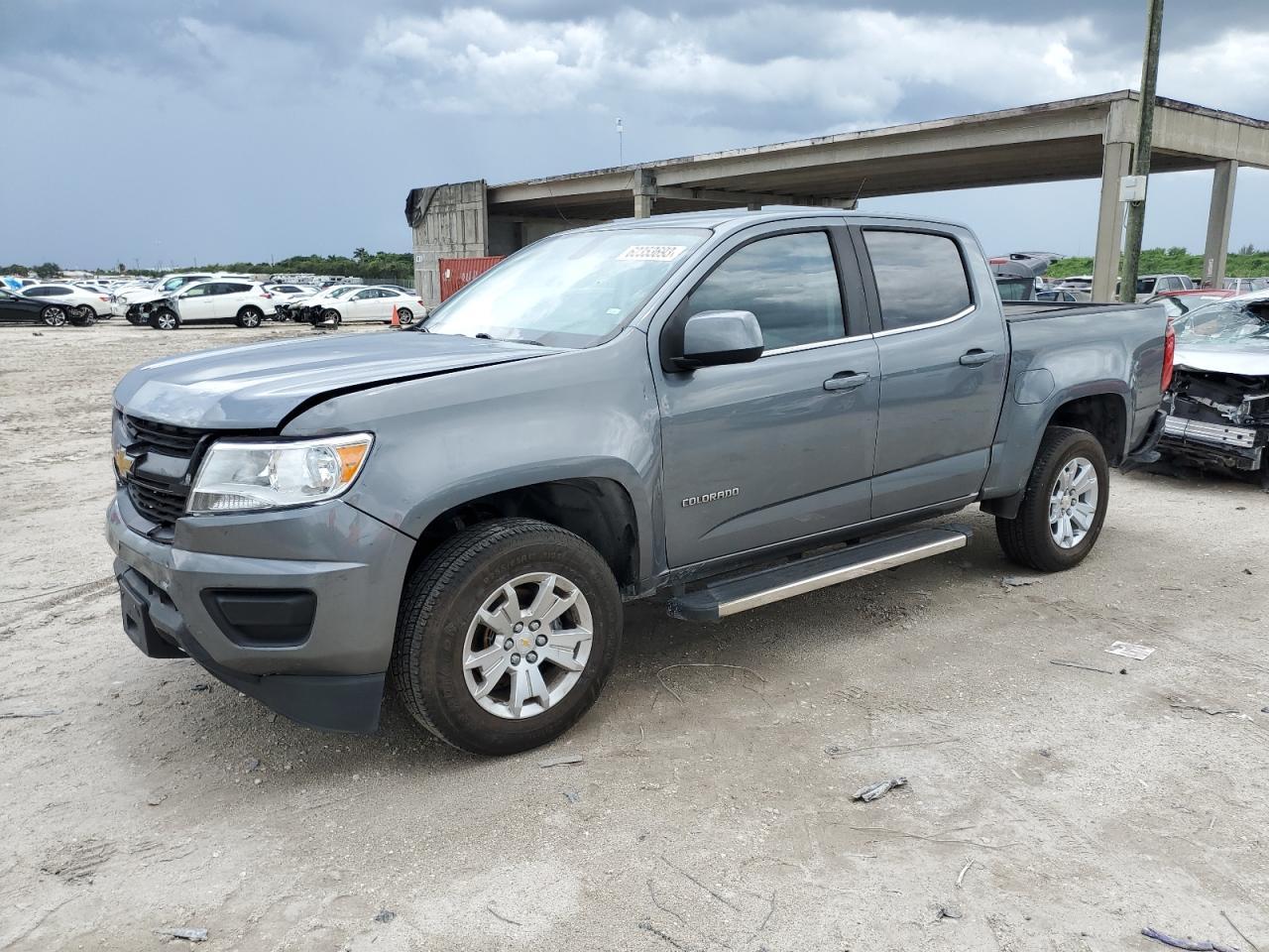 Image 1 of 2020 CHEVROLET COLORADO LT 2020 with VIN 1GCGSCEN5L1128781