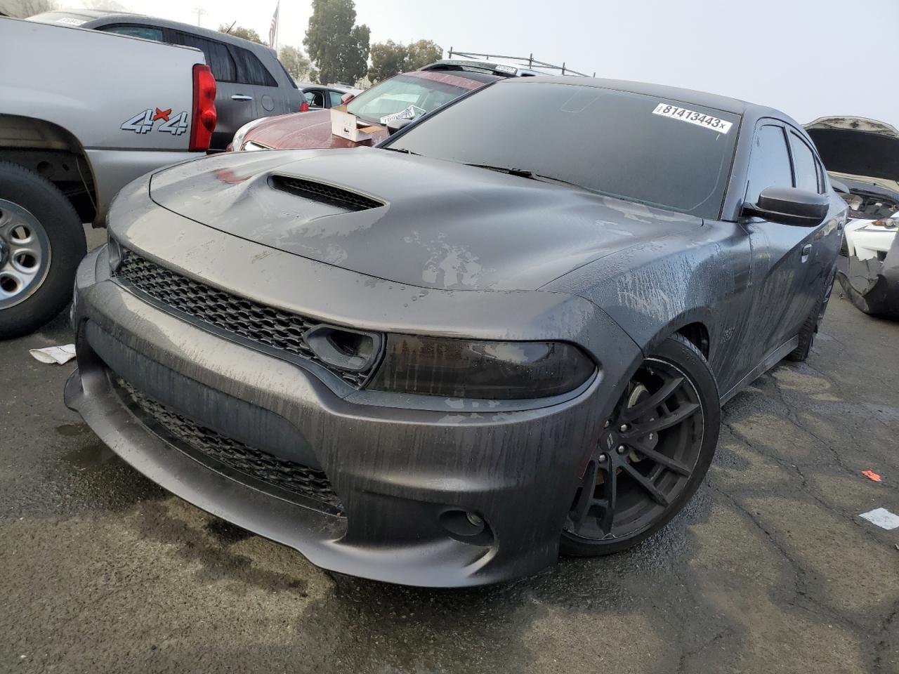 Image 1 of 2019 DODGE CHARGER SCAT PACK 2019 with VIN 2C3CDXGJ7KH740110