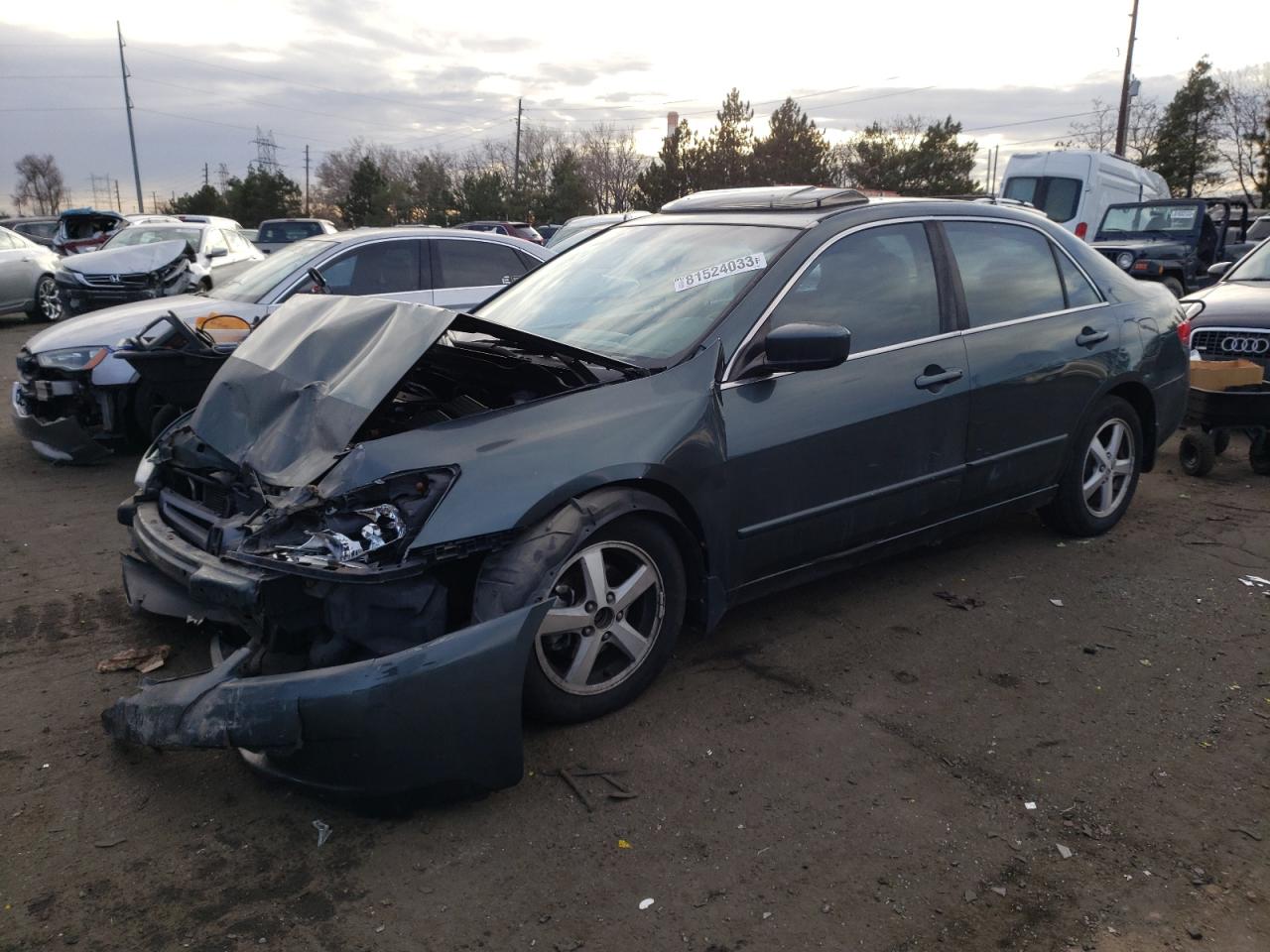 Image 1 of 2005 HONDA ACCORD EX 2005 with VIN 1HGCM56735A155843
