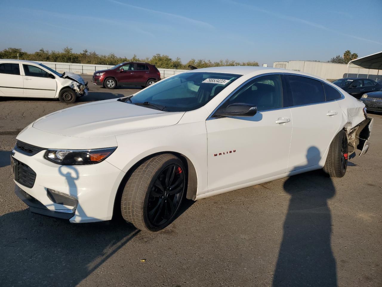 Image 1 of 2018 CHEVROLET MALIBU LT 2018 with VIN 1G1ZD5ST5JF265942