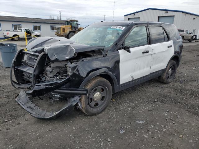 Image 1 of 2017 FORD EXPLORER POLICE INTERCEPTOR 2017 with VIN 1FM5K8AR8HGB55115
