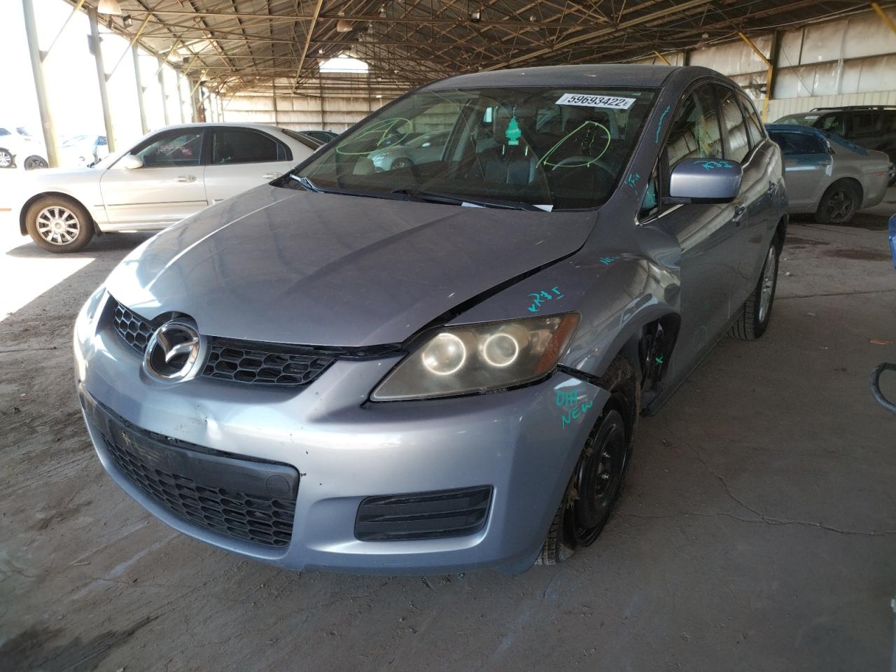 Изображение 2 2009 MAZDA CX-7  2009 с VIN JM3ER293190225312
