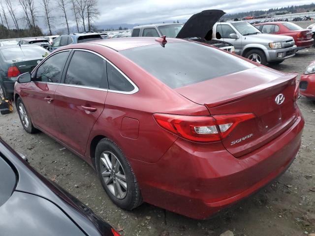 Image 2 of 2016 HYUNDAI SONATA SE 2016 with VIN 5NPE24AF1GH345822
