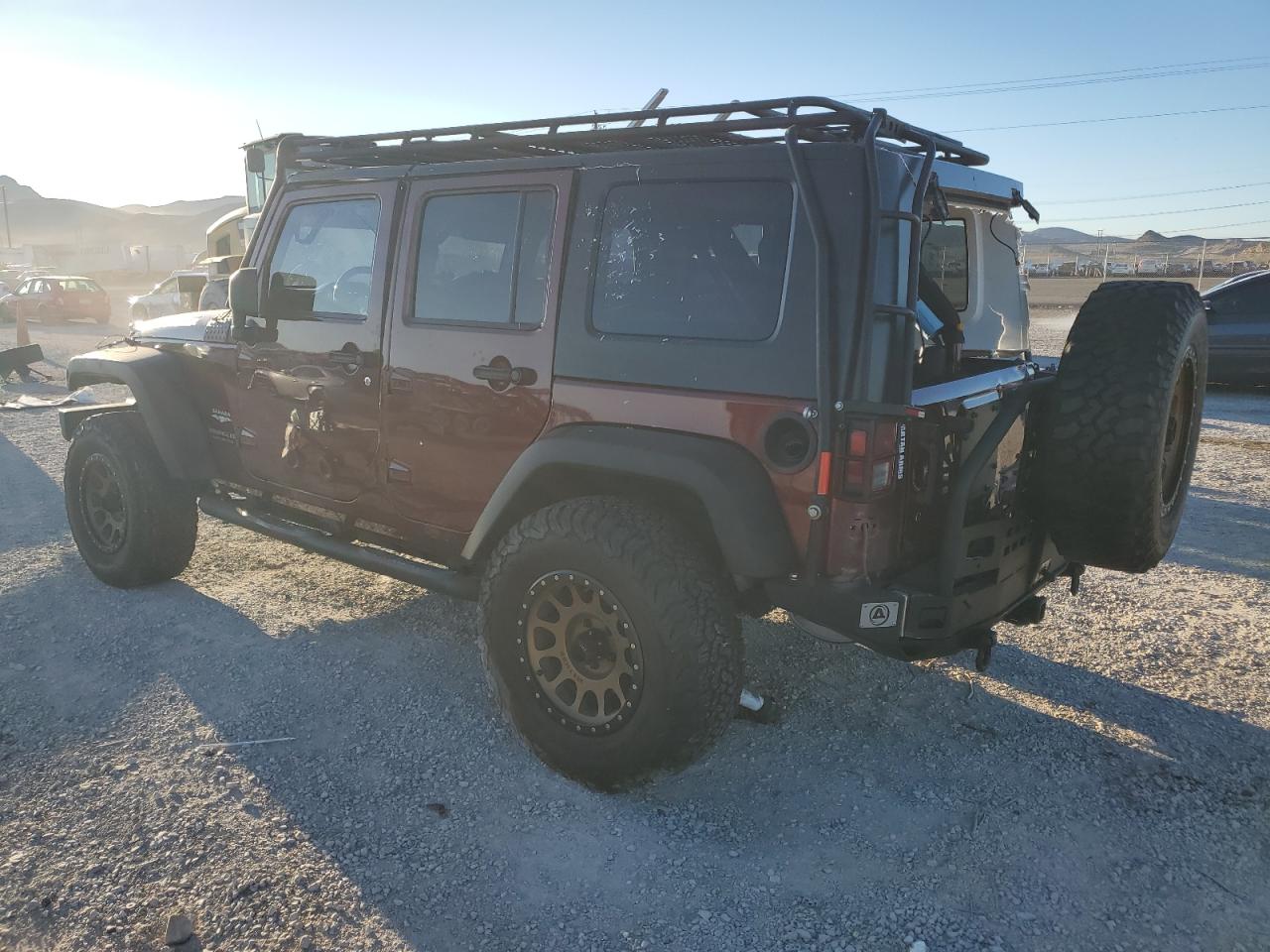 Изображение 2 2007 JEEP WRANGLER SAHARA 2007 с VIN 1J8GB59117L111904
