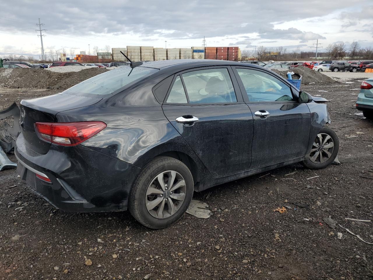 Image 3 of 2022 KIA RIO LX 2022 with VIN 3KPA24AD9NE481503