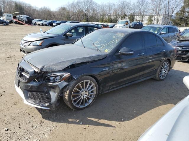 Image 1 of 2018 MERCEDES-BENZ C 43 4MATIC AMG 2018 with VIN 55SWF6EBXJU263927