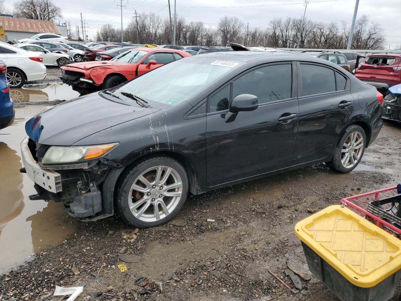 Изображение 1 2012 HONDA CIVIC EXL 2012 с VIN 2HGFB2F94CH308005