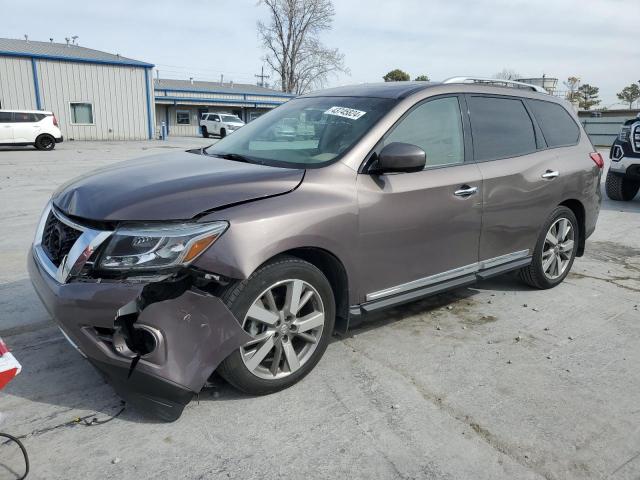 Image 1 of 2014 NISSAN PATHFINDER S 2014 with VIN 5N1AR2MN7EC611866