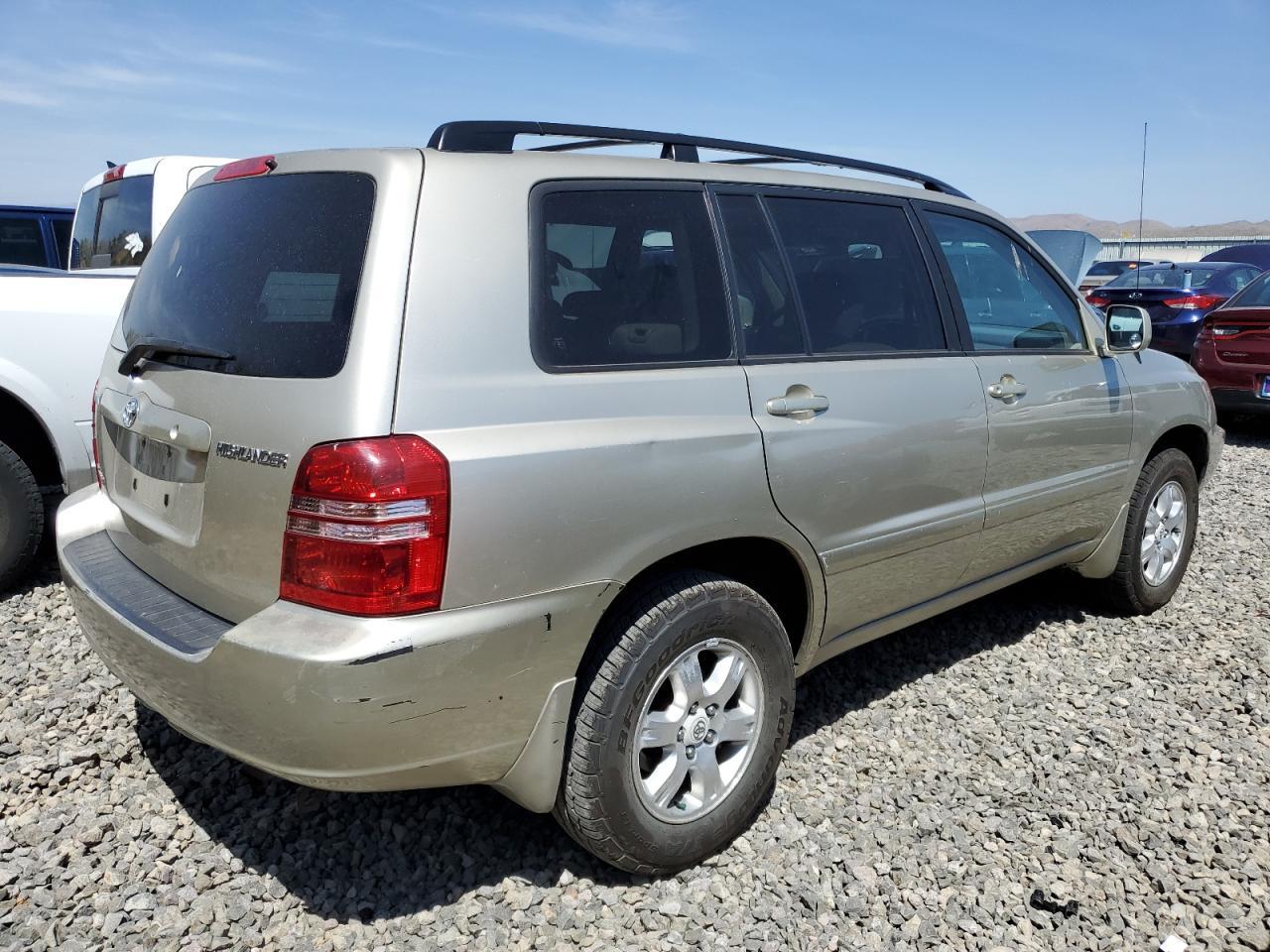 Image 3 of 2001 TOYOTA HIGHLANDER  2001 with VIN JTEHF21AX10014697