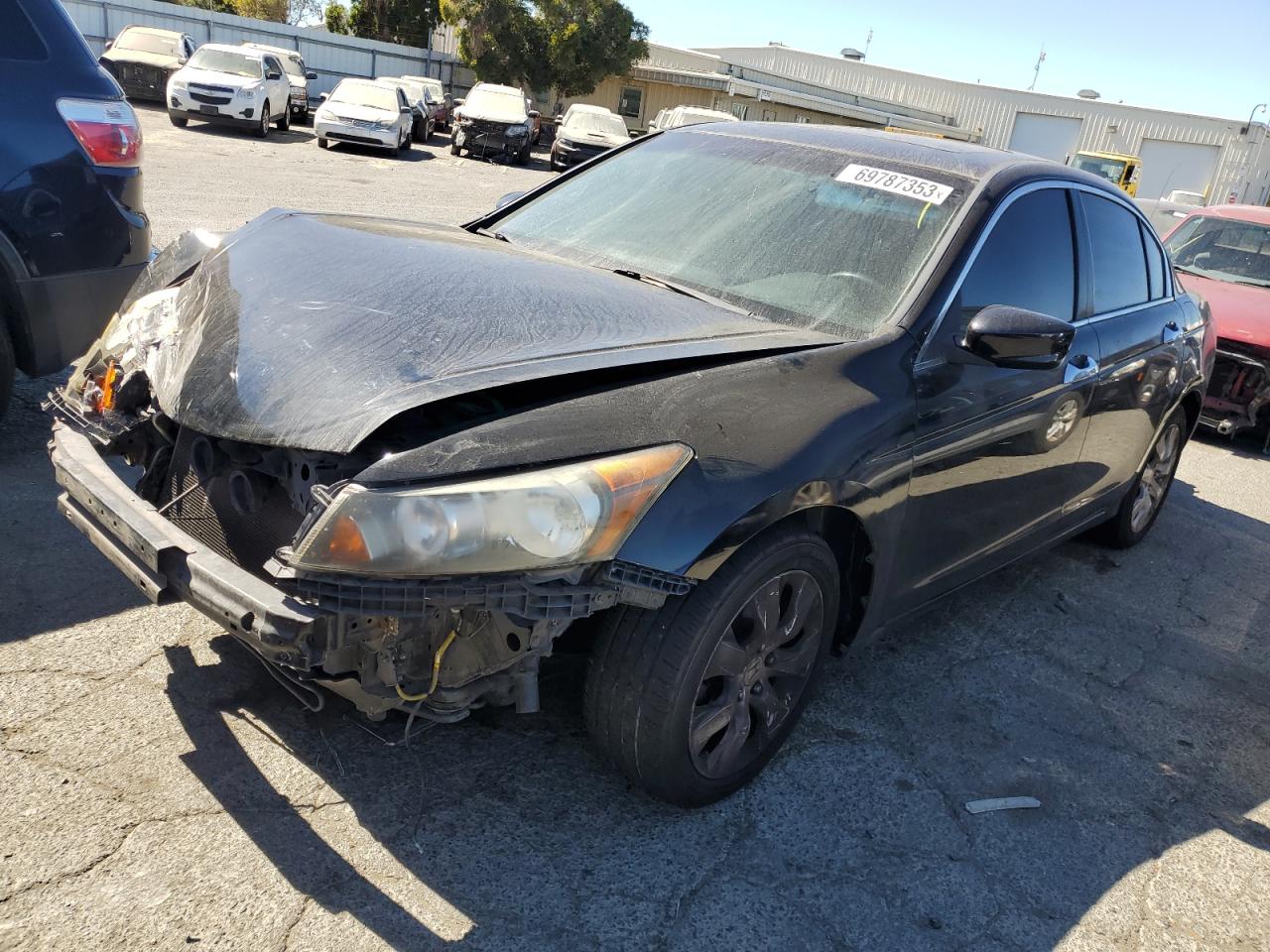 Image 1 of 2010 HONDA ACCORD EXL 2010 with VIN 1HGCP3F8XAA018641