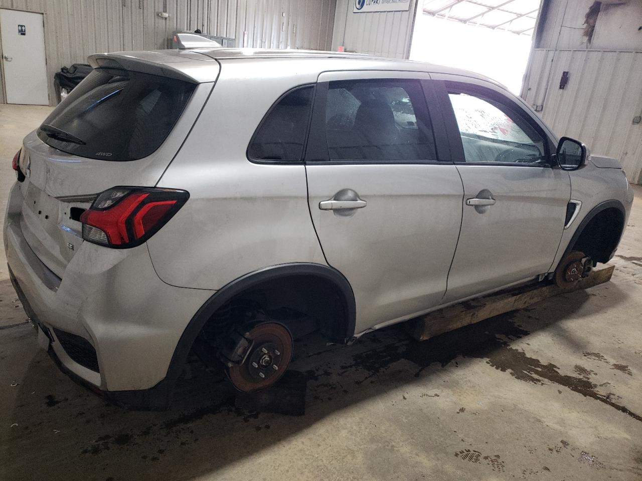 Image 3 of 2021 MITSUBISHI OUTLANDER SPORT ES 2021 with VIN JA4ARUAU2MU020116