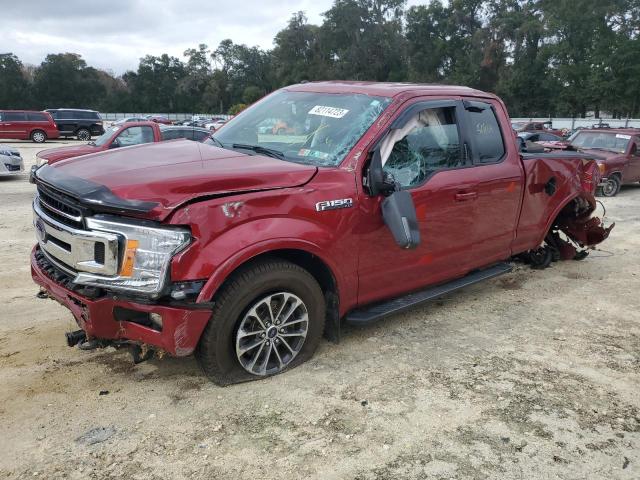 Image 1 of 2018 FORD F150 SUPER CAB 2018 with VIN 1FTFX1EG1JFA77931