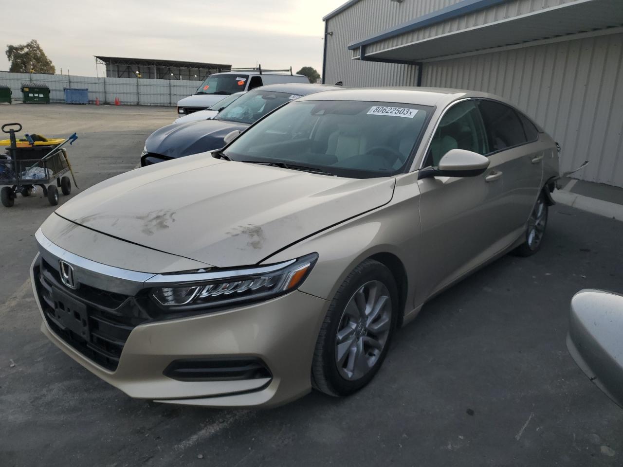 Image 1 of 2020 HONDA ACCORD LX 2020 with VIN 1HGCV1F10LA091372