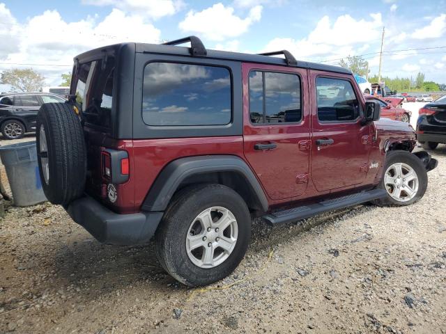 Image 3 of 2021 JEEP WRANGLER UNLIMITED SPORT 2021 with VIN 1C4HJXDN7MW636755