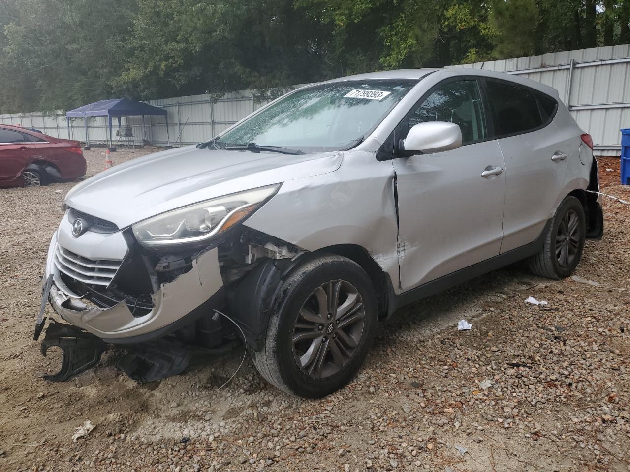 Image 1 of 2015 HYUNDAI TUCSON GLS 2015 with VIN KM8JTCAF2FU975466