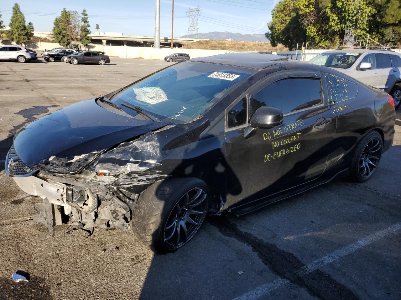 Image 1 of 2013 HONDA CIVIC SI 2013 with VIN 2HGFG4A55DH700994