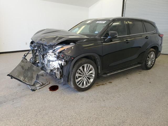 Image 1 of 2022 TOYOTA HIGHLANDER PLATINUM 2022 with VIN 5TDFZRAH4NS129677