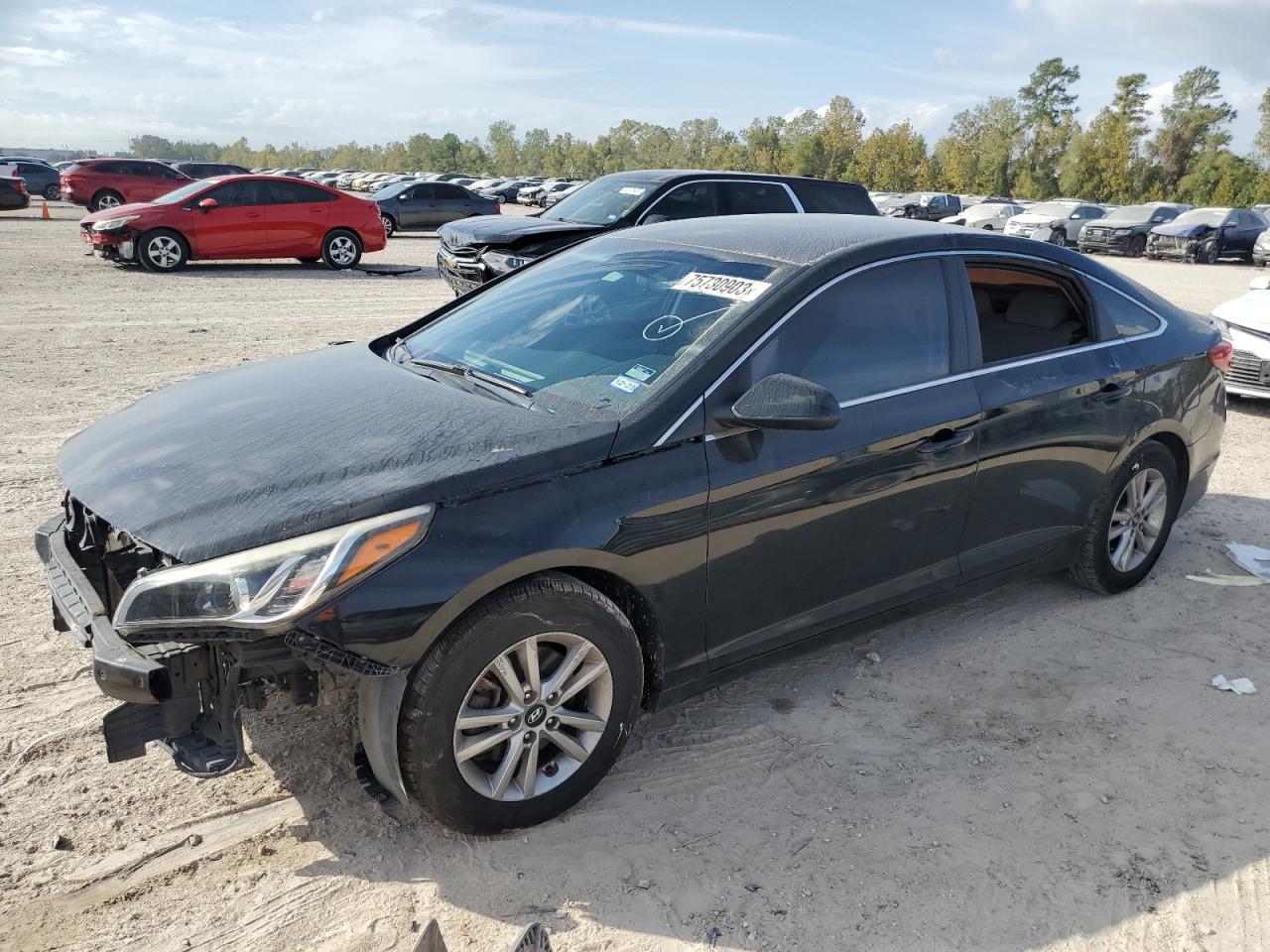 Изображение 1 2017 HYUNDAI SONATA SE 2017 с VIN 5NPE24AF3HH567702