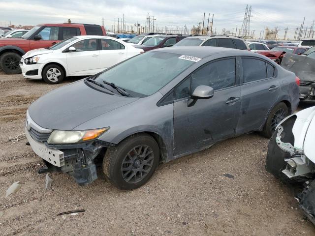 Image 1 of 2012 HONDA CIVIC LX 2012 with VIN 19XFB2F55CE340050